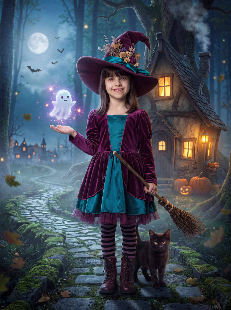 Mystic Midnight Witch