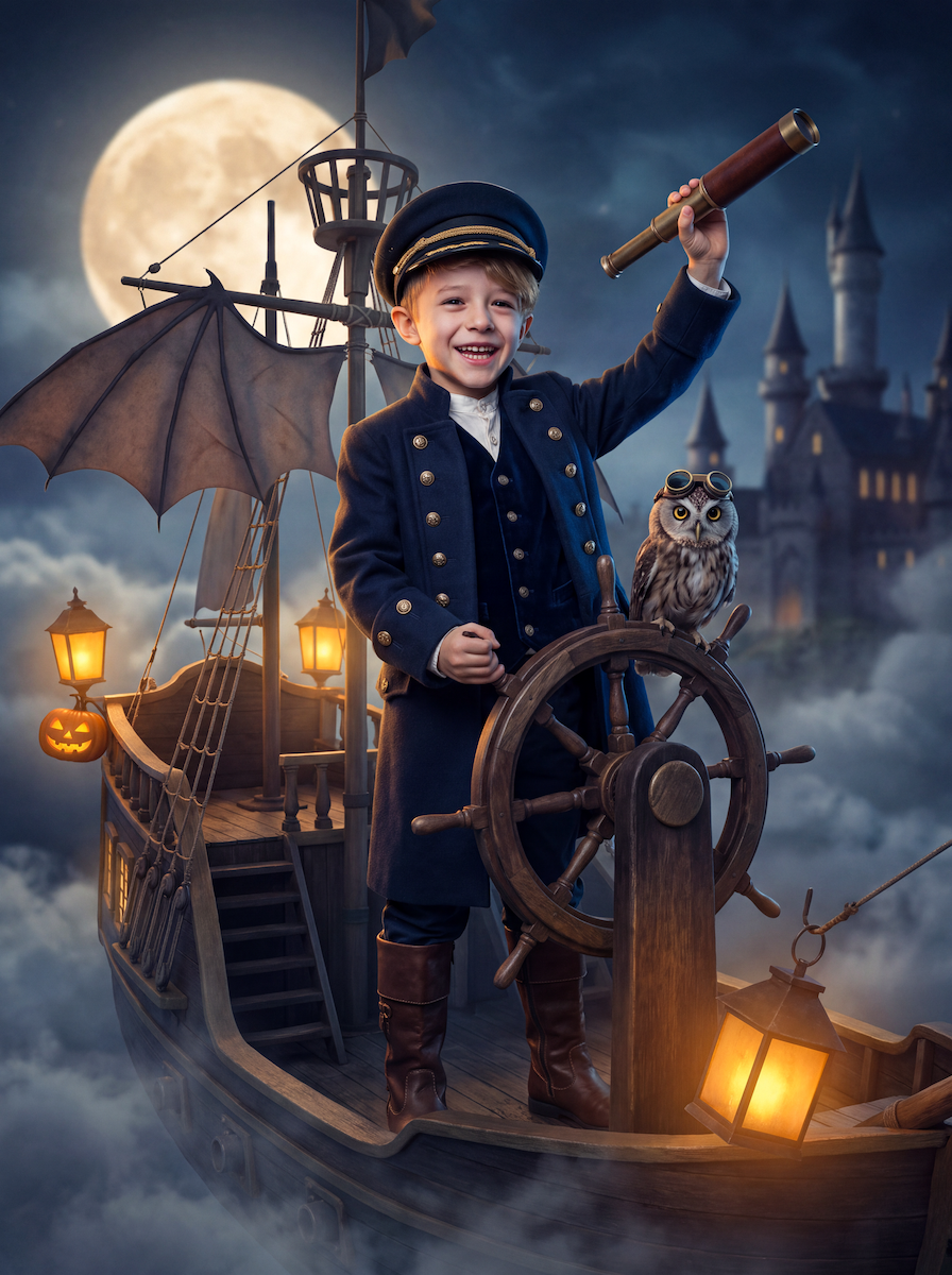 Ghost Pirate Captain