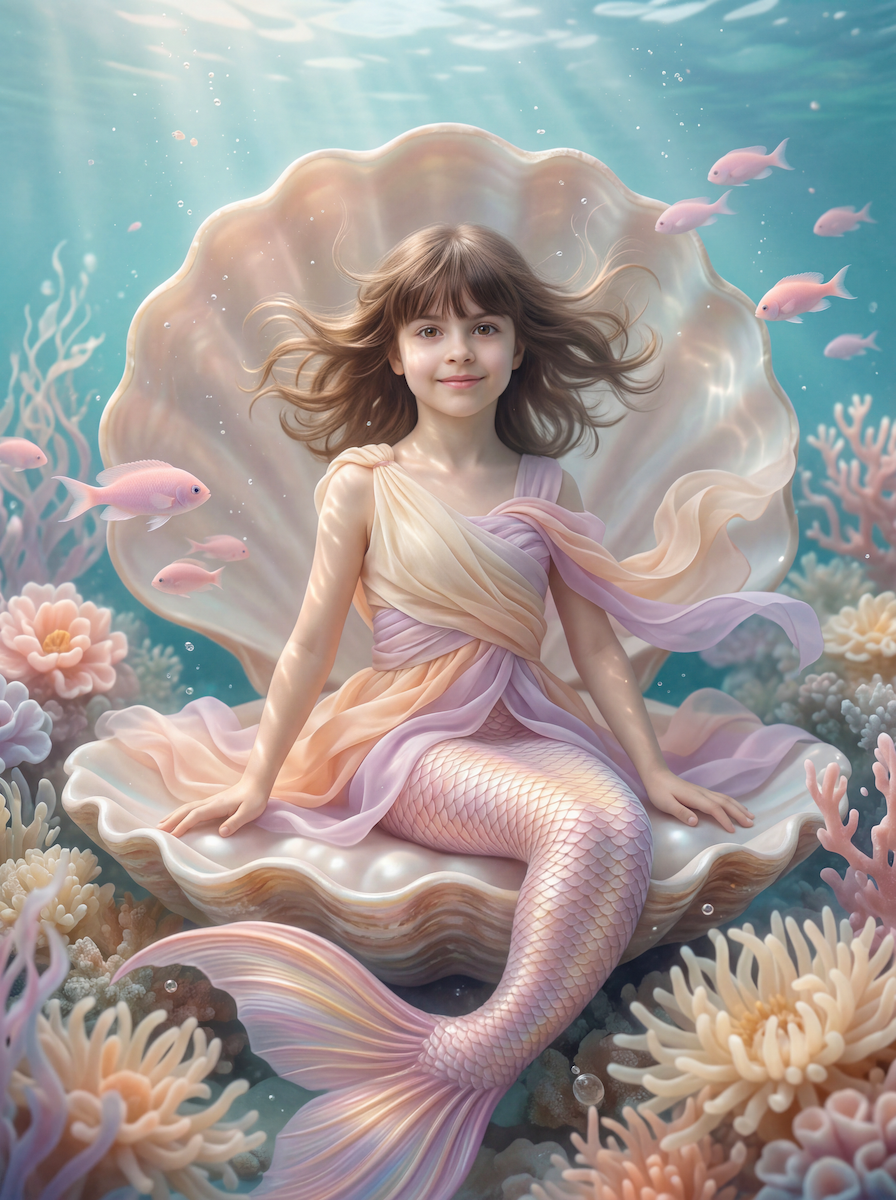 The Royal Throne Mermaid